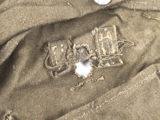Tasche für einen A-Rahmen der Wehrmacht. Ungereinigt, defekt