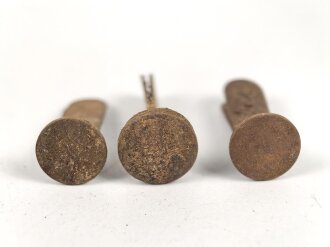 1. Weltkrieg, Satz Stahlhelm Nieten, neuzeitliche...