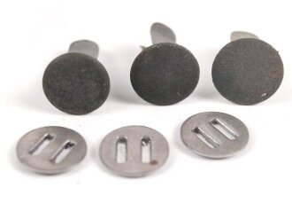 Satz Nieten für Stahlhelm der Wehrmacht