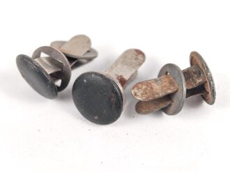 Satz Nieten für Stahlhelm der Wehrmacht