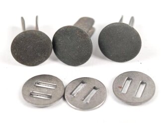 Satz Nieten für Stahlhelm der Wehrmacht