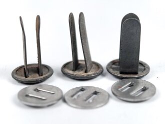 Satz Nieten für Stahlhelm der Wehrmacht