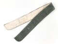 Kragenbinde für eine Feldbluse des Heeres, Gemessen vom jeweils äusseren Ende Knopfloch 48cm