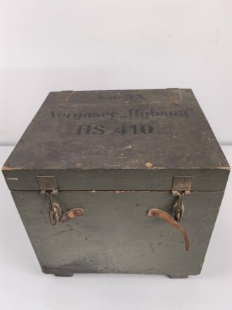 Luftwaffe, Vergaser "Hobson" HS 410 für Argus AS410 Flugmotor. Sehr guter Gesamtzustand, in der zugehörigen Transportkiste. Funktion nicht geprügt