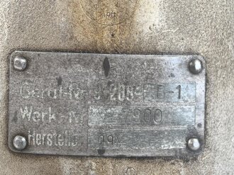 Luftwaffe, Vergaser "Hobson" HS 410 für Argus AS410 Flugmotor. Sehr guter Gesamtzustand, in der zugehörigen Transportkiste. Funktion nicht geprügt