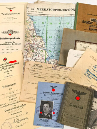 Nachtjagd Geschwader 4 der Luftwaffe, Gruppe Verleihungsurkunden und Ausweise