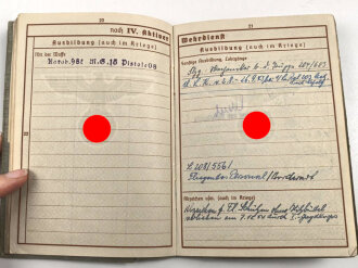 Nachtjagd Geschwader 4 der Luftwaffe, Gruppe Verleihungsurkunden und Ausweise