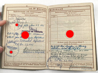 Nachtjagd Geschwader 4 der Luftwaffe, Gruppe Verleihungsurkunden und Ausweise