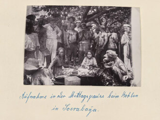 S.M.S. Leipzig, Fotos eines Besatzungsmitglieds. Insgesamt 66 Fotos, meist im Format 9 x 12 - 12 x 17cm.