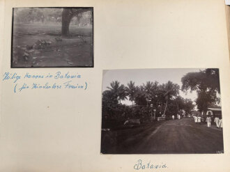 S.M.S. Leipzig, Fotos eines Besatzungsmitglieds. Insgesamt 66 Fotos, meist im Format 9 x 12 - 12 x 17cm.