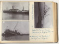 S.M.S. Leipzig, Fotos eines Besatzungsmitglieds. Insgesamt 66 Fotos, meist im Format 9 x 12 - 12 x 17cm.