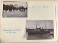 S.M.S. Leipzig, Fotos eines Besatzungsmitglieds. Insgesamt 66 Fotos, meist im Format 9 x 12 - 12 x 17cm.