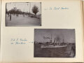 S.M.S. Leipzig, Fotos eines Besatzungsmitglieds. Insgesamt 66 Fotos, meist im Format 9 x 12 - 12 x 17cm.