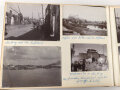 S.M.S. Leipzig, Fotos eines Besatzungsmitglieds. Insgesamt 66 Fotos, meist im Format 9 x 12 - 12 x 17cm.