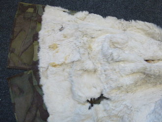 Waffen SS Tarnparka ( sog.Charkovparka ) aus italienischem Stoff. Sehr gut erhaltenes Stück mit wenigen Fehlstellen, Farbfrisch