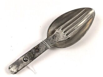 1. Weltkrieg, Gabel/Löffel Kombi, Eisen verzinnt