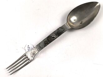1. Weltkrieg, Gabel/Löffel Kombi, Eisen verzinnt