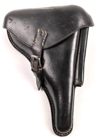 1.Weltkrieg,  Koffertasche zur Pistole P08. Dunkelbraunes...