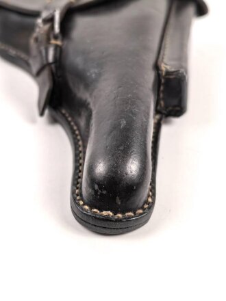 1.Weltkrieg,  Koffertasche zur Pistole P08. Dunkelbraunes...