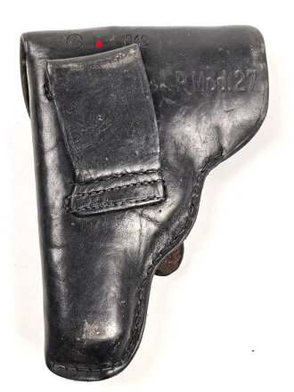 Pistolentasche zur Pistole Modell 1927, datiert 1942. Gebraucht, guter Zustand