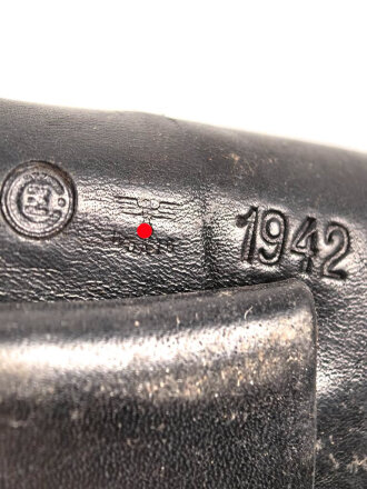 Pistolentasche zur Pistole Modell 1927, datiert 1942. Gebraucht, guter Zustand