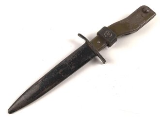 1.Weltkrieg, Grabendolch " DEMAG Duisburg" Originallack, ungereinigt