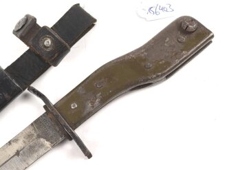 1.Weltkrieg, Grabendolch " DEMAG Duisburg" Originallack, ungereinigt