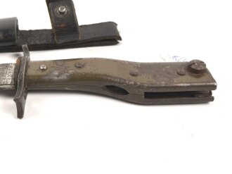 1.Weltkrieg, Grabendolch " DEMAG Duisburg" Originallack, ungereinigt