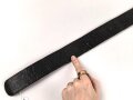 Koppelriemen für Angehörige Deutsches Jungvolk und Hitlerjugend. Schwarzes Ersatzmaterial, Gesamtlänge 95cm