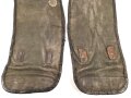 Paar frühe Gamaschen für Angehörige des Heeres. Ungereinigt