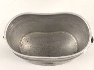 Unterteil für ein Kochgeschirr der Wehrmacht. Originallack, AEMA39