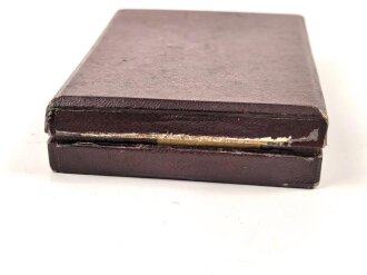 Hitlerjugend, nicht tragbare Siegerplakette " Bann und Untergau Meisterschaften Gebiet Baden 1940" Guter Zustand, im Etui