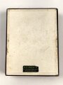 Hitlerjugend, nicht tragbare Siegerplakette " Bann und Untergau Meisterschaften Gebiet Baden 1940" Guter Zustand, im Etui
