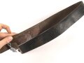 Koppelriemen für Angehörige von Parteiverbänden. Geschwärztes Leder, Gesamtlänge 85cm. Angetrocknet, ungereinigt