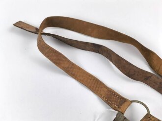 Säbelgehänge / Säbelkoppel Kaiserreich, defektes Stück