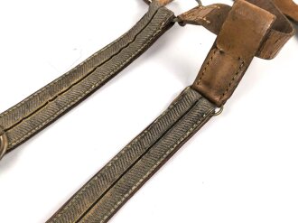 Säbelgehänge / Säbelkoppel Kaiserreich, defektes Stück