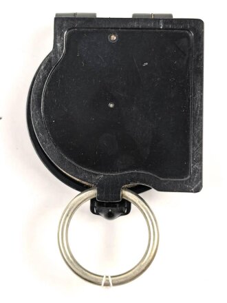 Kompass Wehrmacht aus schwarzer Preßmasse , Hersteller" Busch Rathenow" .Gebraucht