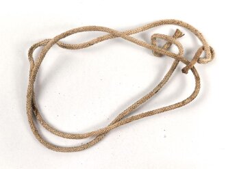 Zugband für ein Stahlhelm Innenfutter der Wehrmacht, 54 cm Länge