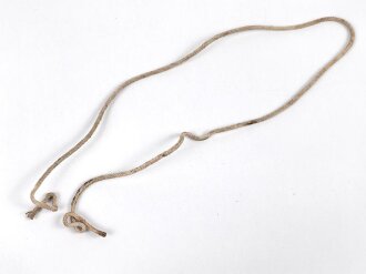 Zugband für ein Stahlhelm Innenfutter der Wehrmacht, 54 cm Länge