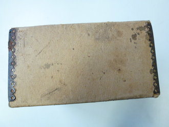Pappkasten für "10 Sternsignal-Patronen mit weißem Leuchtstern" datiert 1905, als Kriegsbrauchbar anerkannt