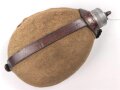 1.Weltkrieg, Feldflasche Modell 1910. Getragenes Stück, datiert 1914