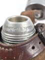 1.Weltkrieg, Feldflasche Modell 1910. Getragenes Stück, datiert 1914