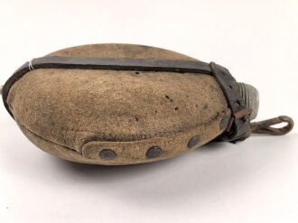 1.Weltkrieg, Feldflasche Modell 1910. Getragenes...