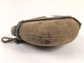 1.Weltkrieg, Feldflasche Modell 1910. Getragenes Stück, Schraubdeckel fehlt