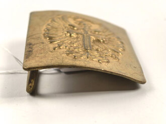 Spanien, Koppelschloss Modell 1942, getragenes Stück