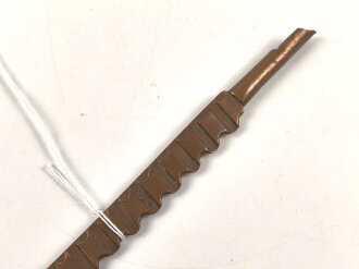 1.Weltkrieg, Brieföffner aus Granatführungsband. Gesamtlänge 17cm