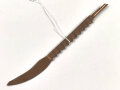1.Weltkrieg, Brieföffner aus Granatführungsband. Gesamtlänge 17cm