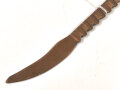 1.Weltkrieg, Brieföffner aus Granatführungsband. Gesamtlänge 17cm