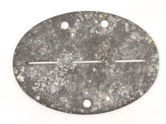 2. Weltkrieg, Erkennungsmarke Zink, blanko