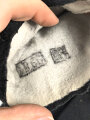 Paar schwarze Winterhandschuhe, höchstwahrscheinlich aus der Zeit des 1. Weltkrieg, Kammergestempelt